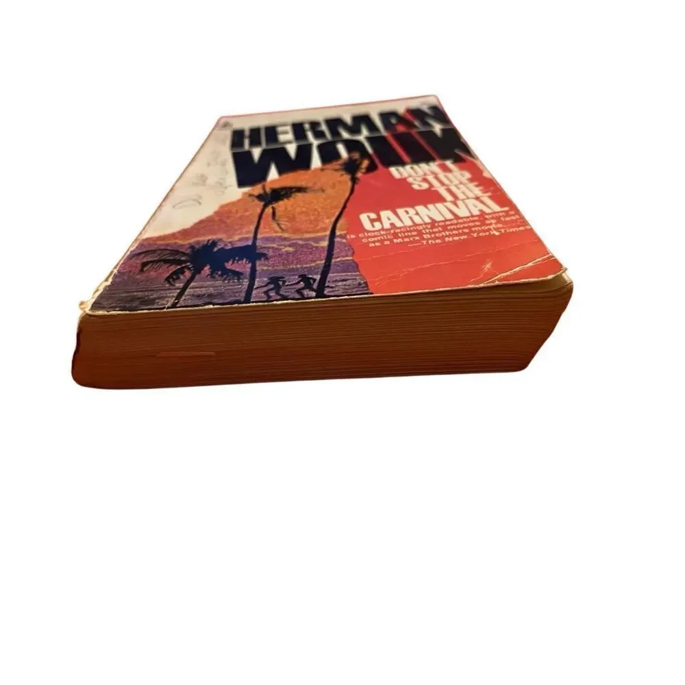Dont Stop The Carnival By Herman Wouk Paperback Book 1966